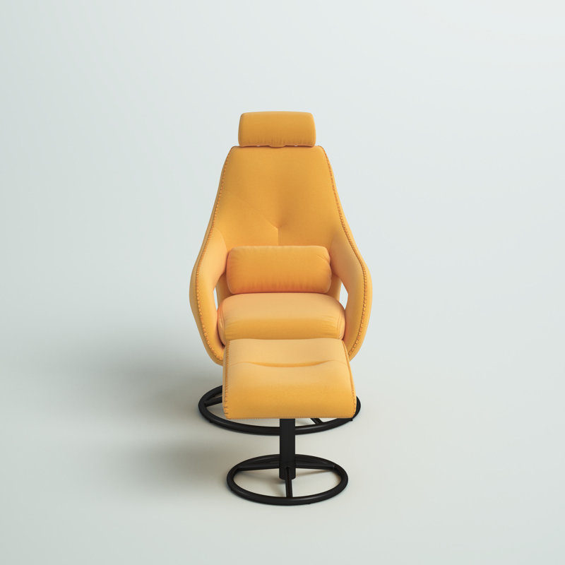 Mercury Row® Myler Upholstered Swivel Accent Chair & Reviews Wayfair